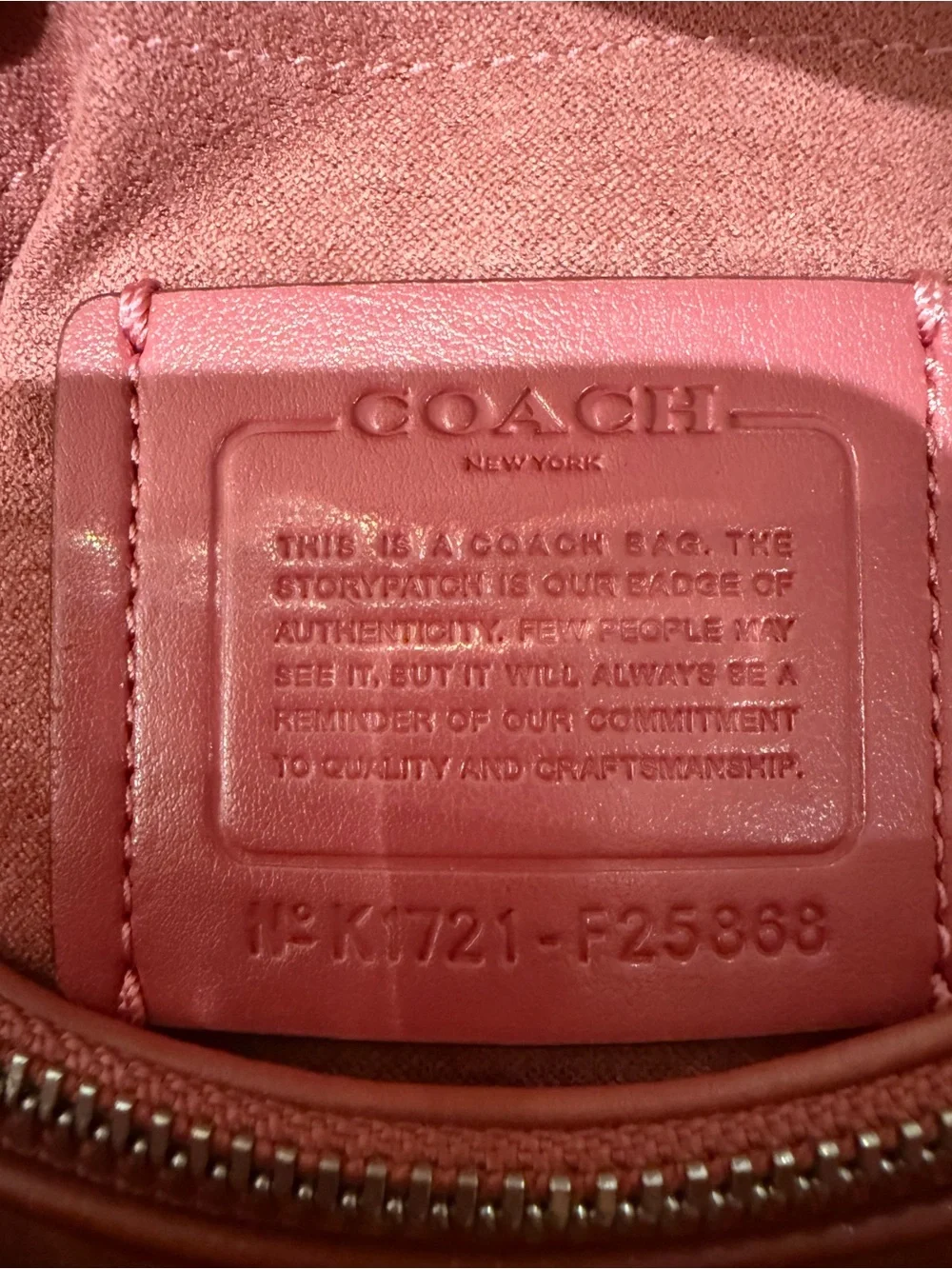 Coach F25868 Margot Caryall Pink Multi Camo Rose Floral Print Satchel Crossbody